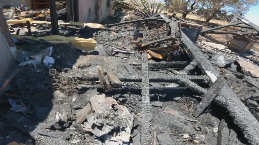Palmdale house fire