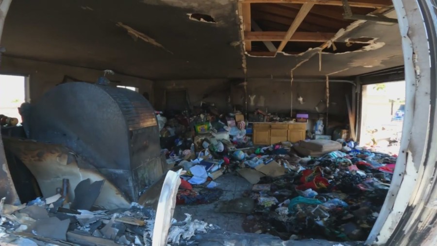 Palmdale house fire