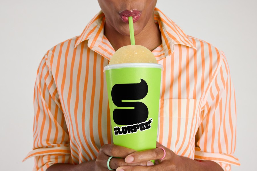 Customers at five select stores across the country can grab Pumpkin Spice Slurpee drinks while supplies last. (7-Eleven)