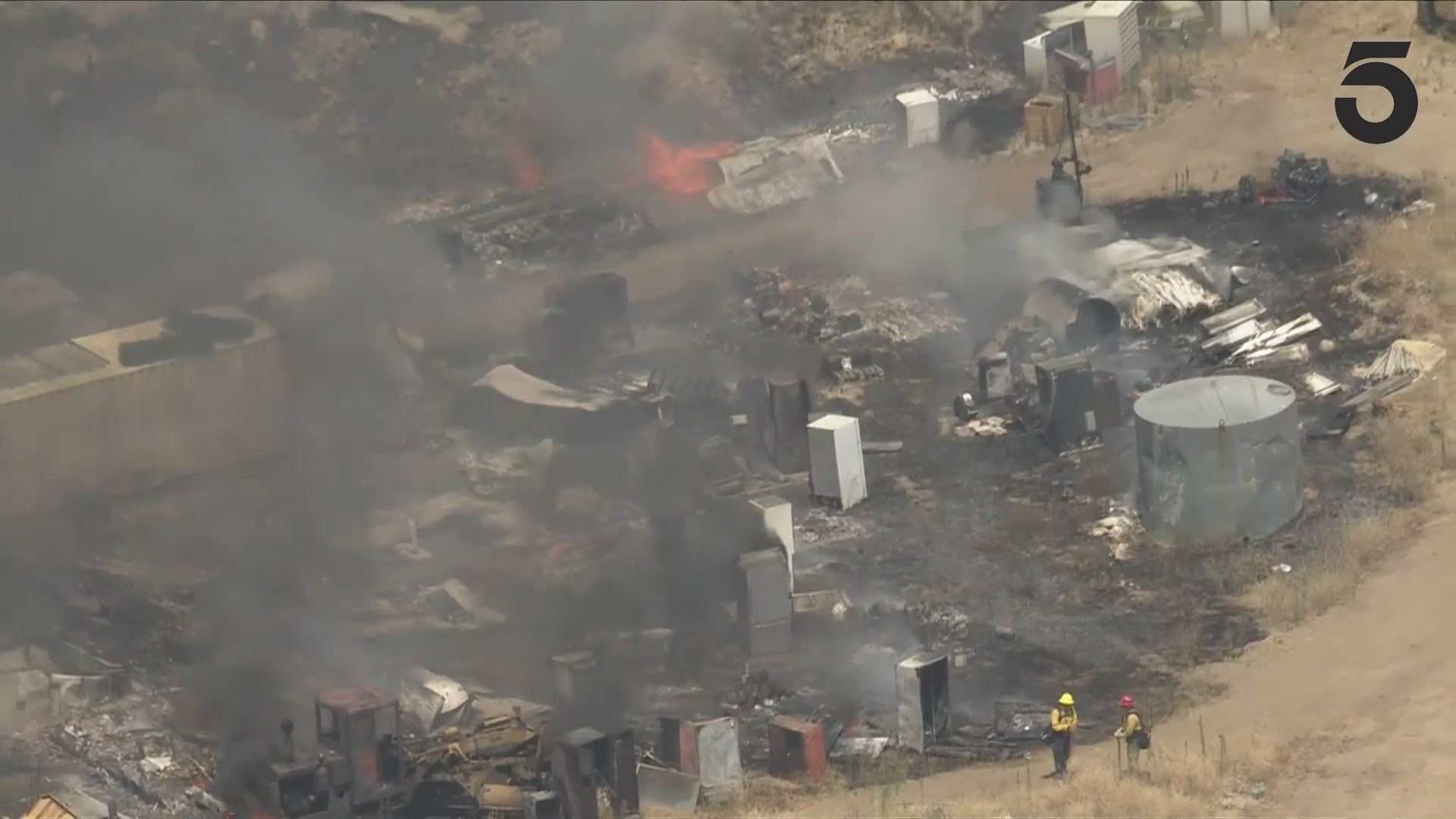 Castaic fire
