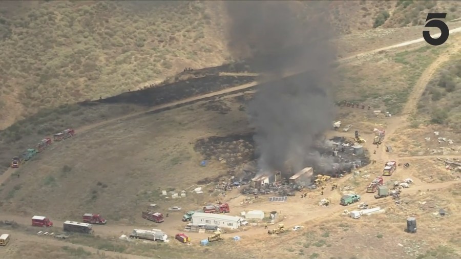 Castaic fire