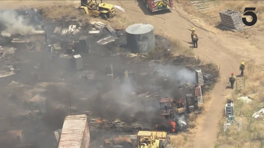 Castaic fire