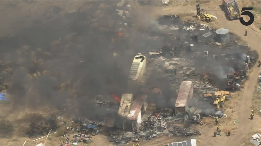 Castaic fire