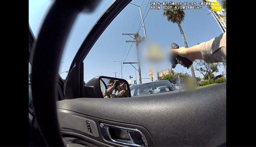 East LA Deputy pursuit, fatal shooting