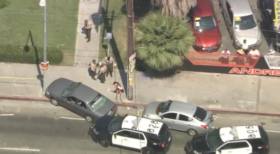 East LA Deputy pursuit, fatal shooting