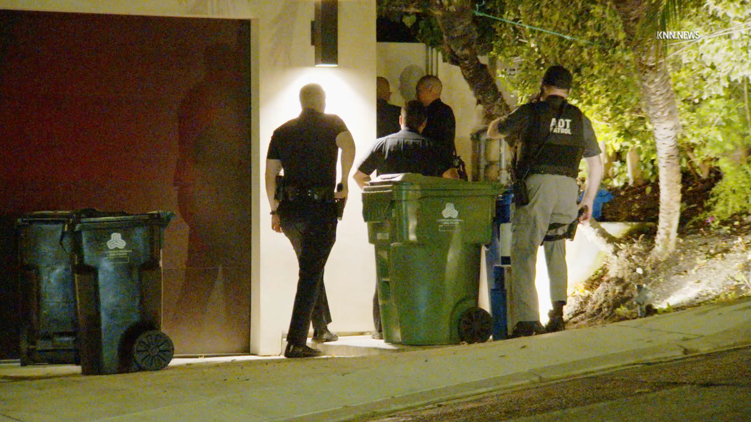 Hollywood Hills possible burglary