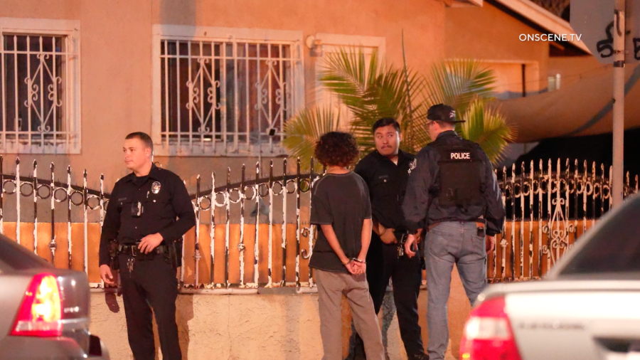 Possible home-invasion suspect detained