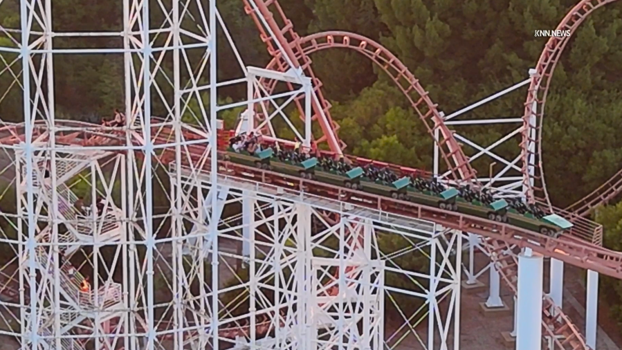 Viper stuck at Magic Mountain