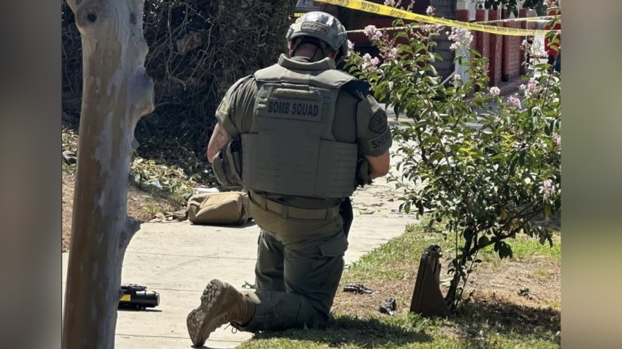 Russian grenades in Baldwin Park