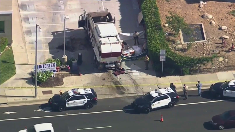 Santa Clarita trash truck fatal