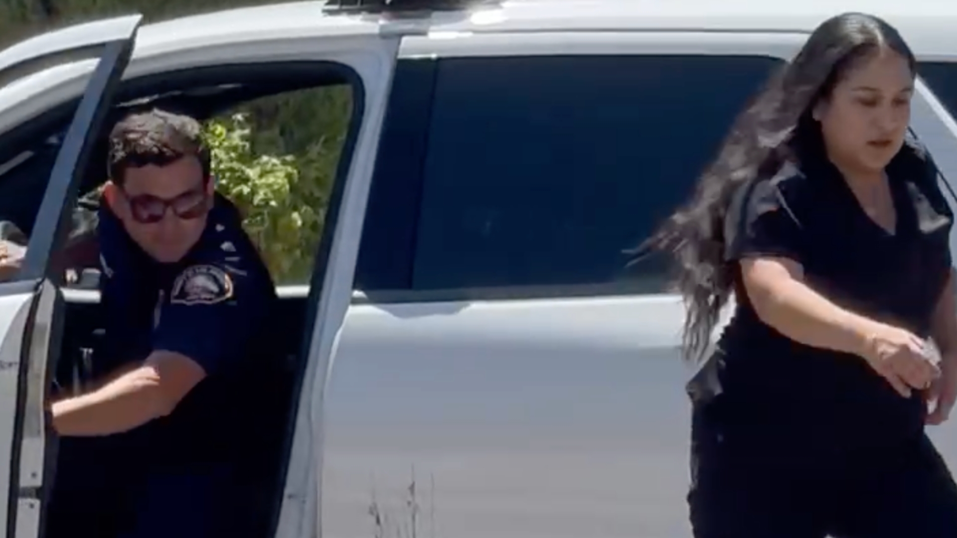Woman attacks L.A. firefighter