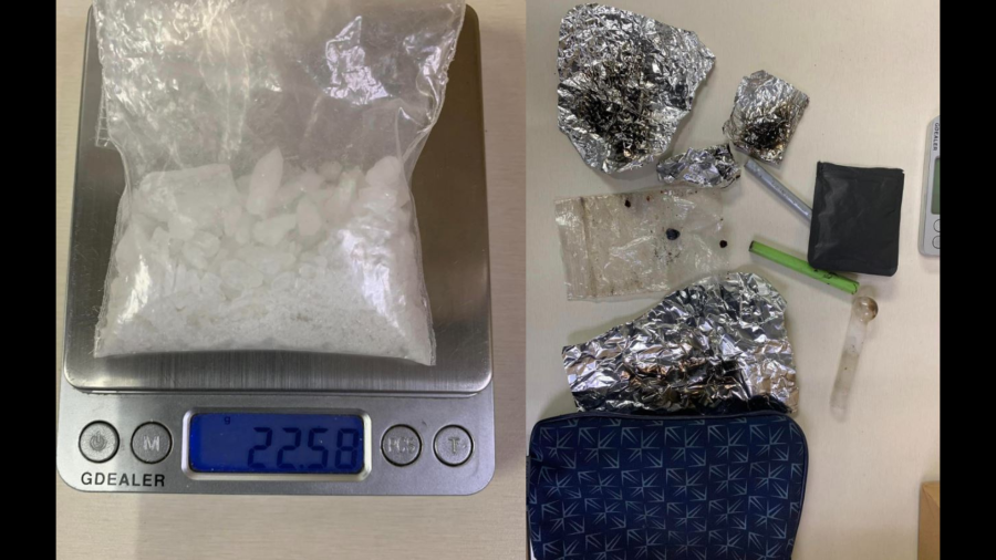 Illegal narcotics were found at the property during the bust. (Costa Mesa Police Department)