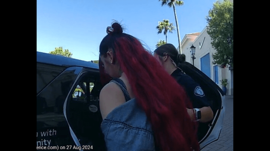 The suspects were arrested for allegedly stealing thousands of dollars worth of merchandise from Sephora and other retailers. (Irvine Police Department)