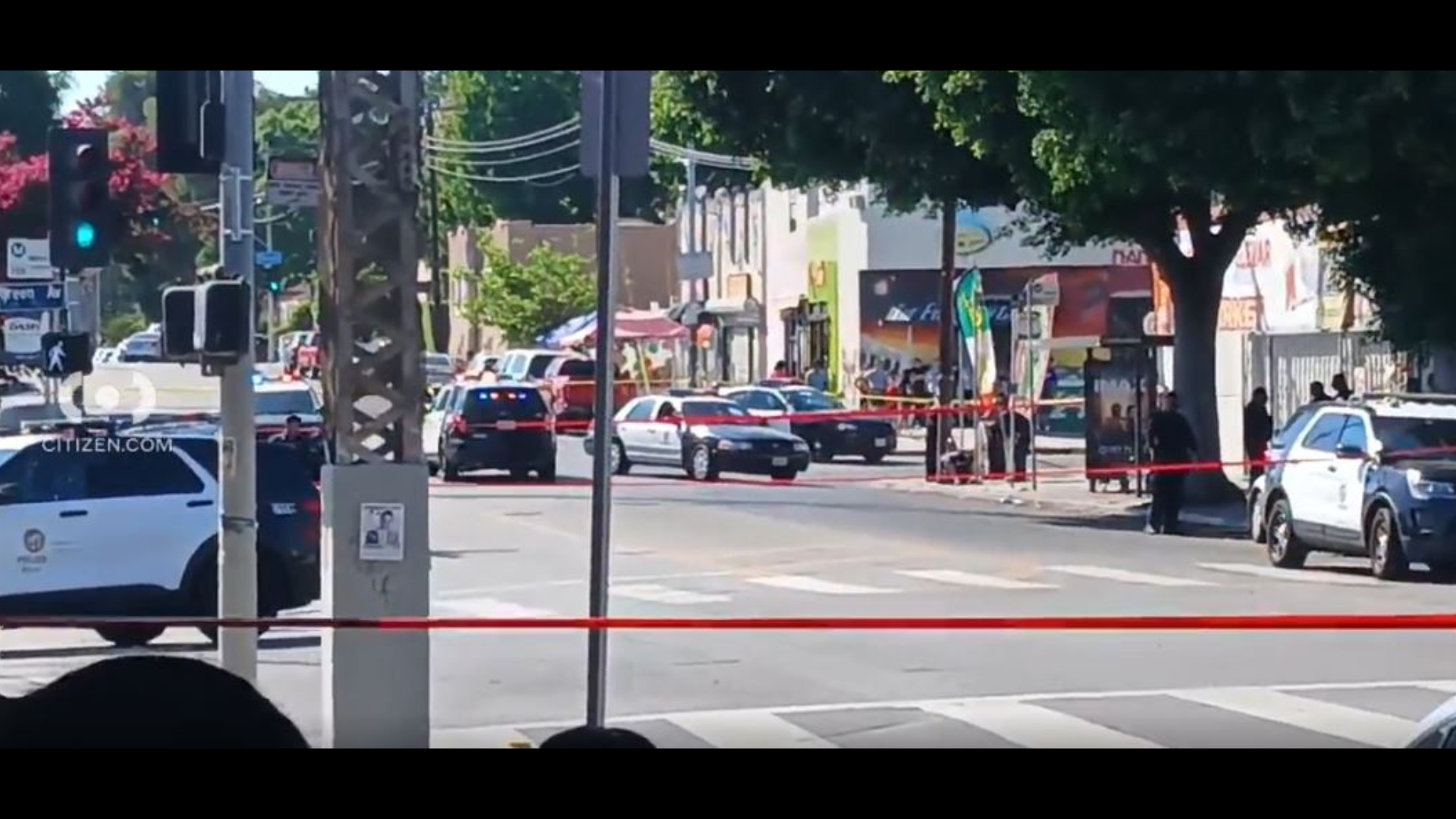 A shooting in Boyle Heights left one person dead and another hospitalized on August 3, 2024. (Citizen)