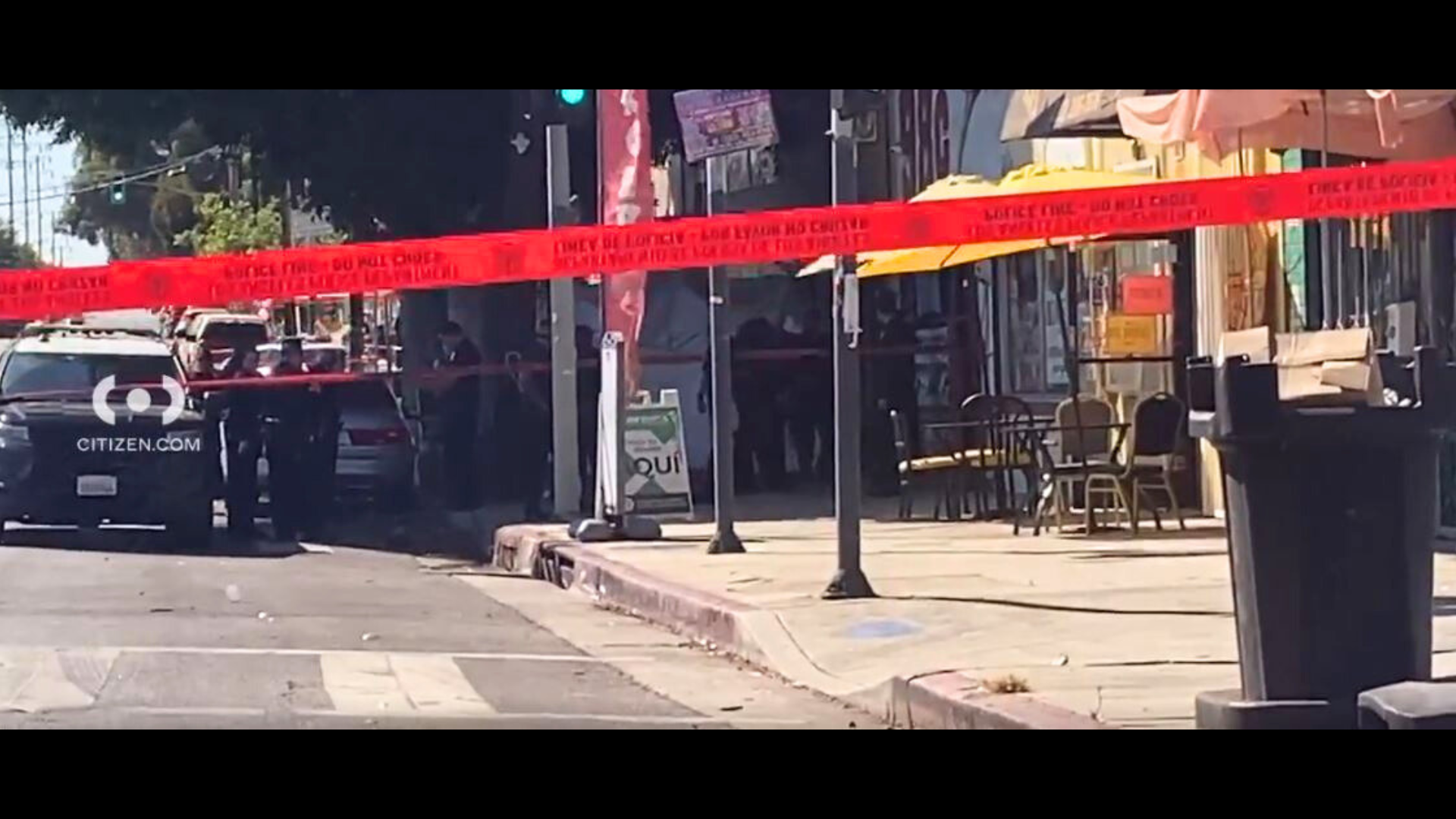 A shooting in Boyle Heights left one person dead and another hospitalized on August 3, 2024. (Citizen)