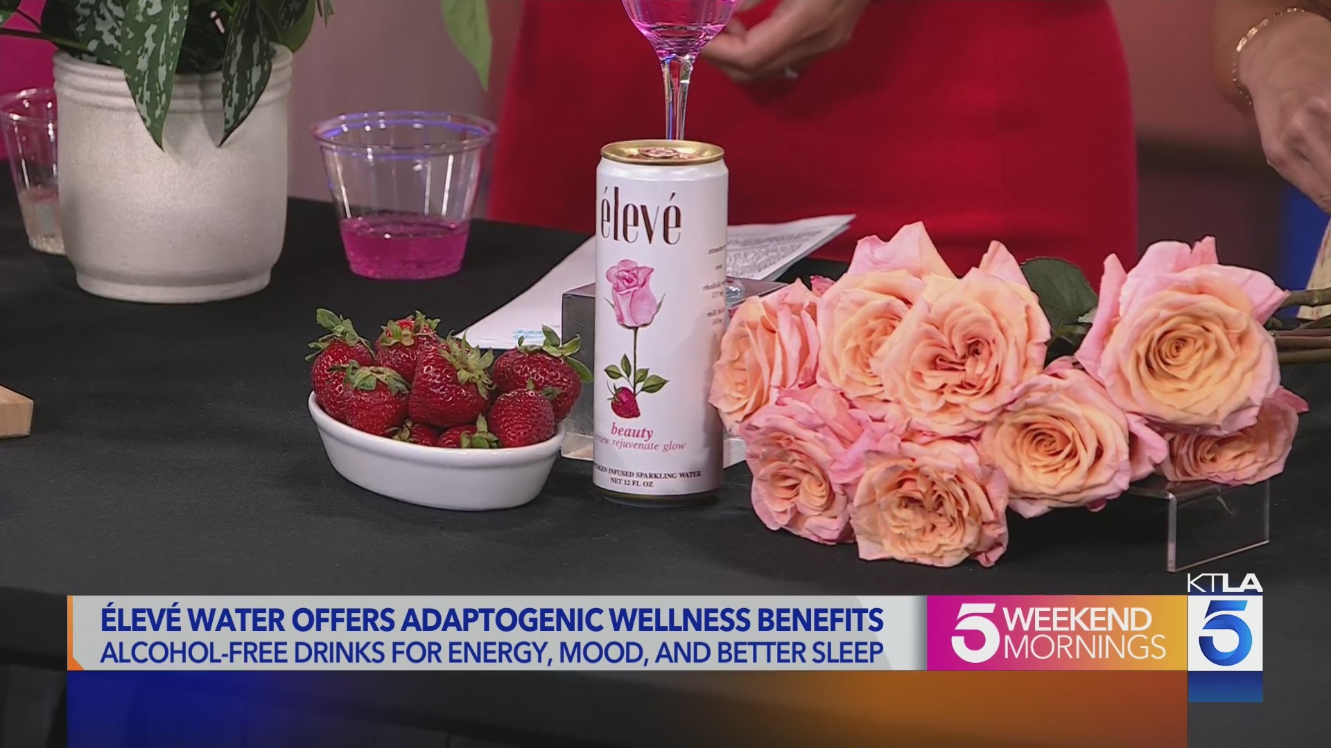 Adaptogenic Élevé sparkling water offers a better way to unwind