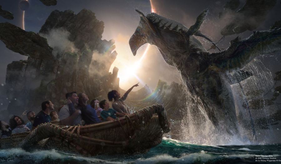 The new Avatar-themed land coming to Disney California Adventure will draw inspiration from "Avatar: The Way of Water” and future Avatar films and will explore areas of Pandora never seen before. (Disney Parks)