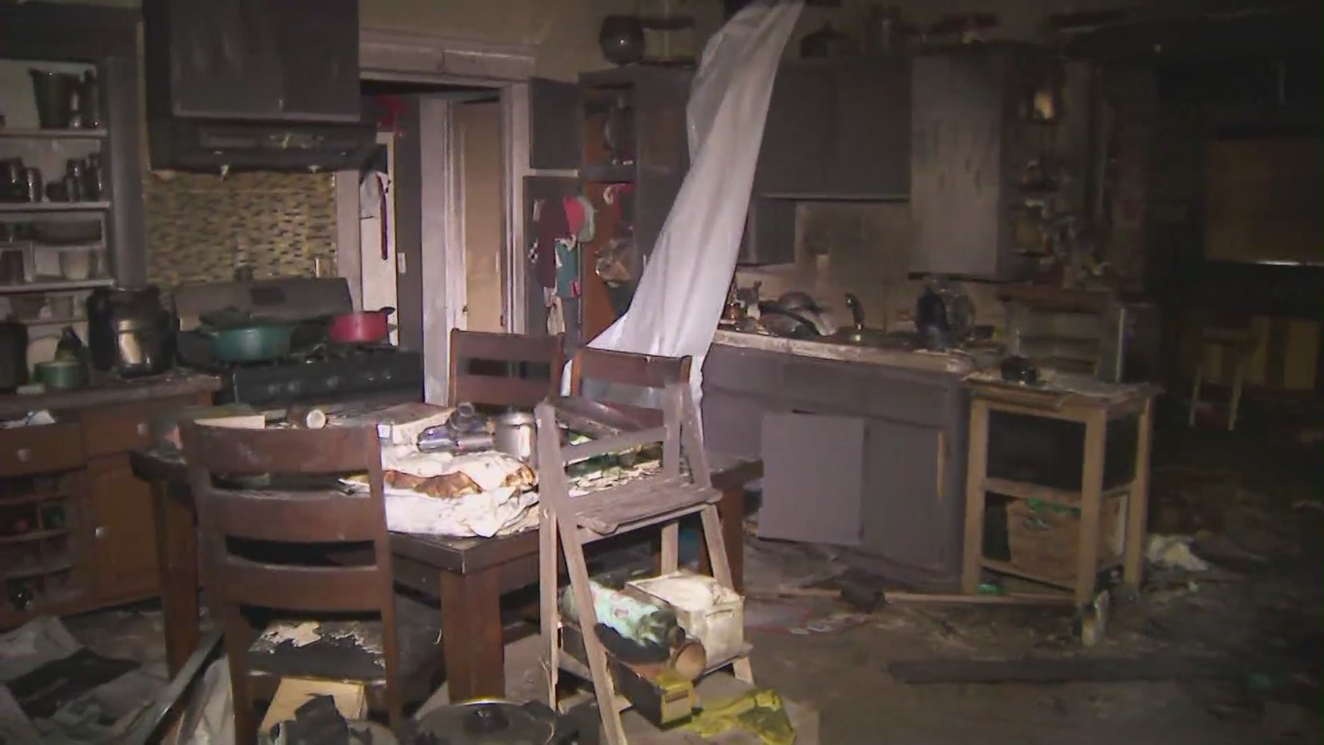 Everything the Majano family owned was lost to the fire on July 31, 2024. (KTLA)