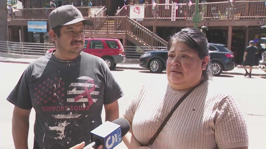 The missing man's sister and loved ones are hoping Delfino Guadalupe Lopez Fajardo will be found soon. (KTLA)
