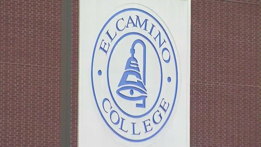 El Camino College in Torrance, California. (KTLA)