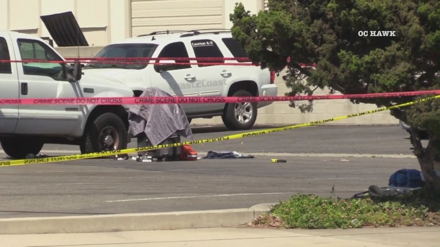 The teen murder suspect was struck by gunfire from law enforcement in Anaheim and transported to the hospital on August 9, 2024. (OC Hawk)
