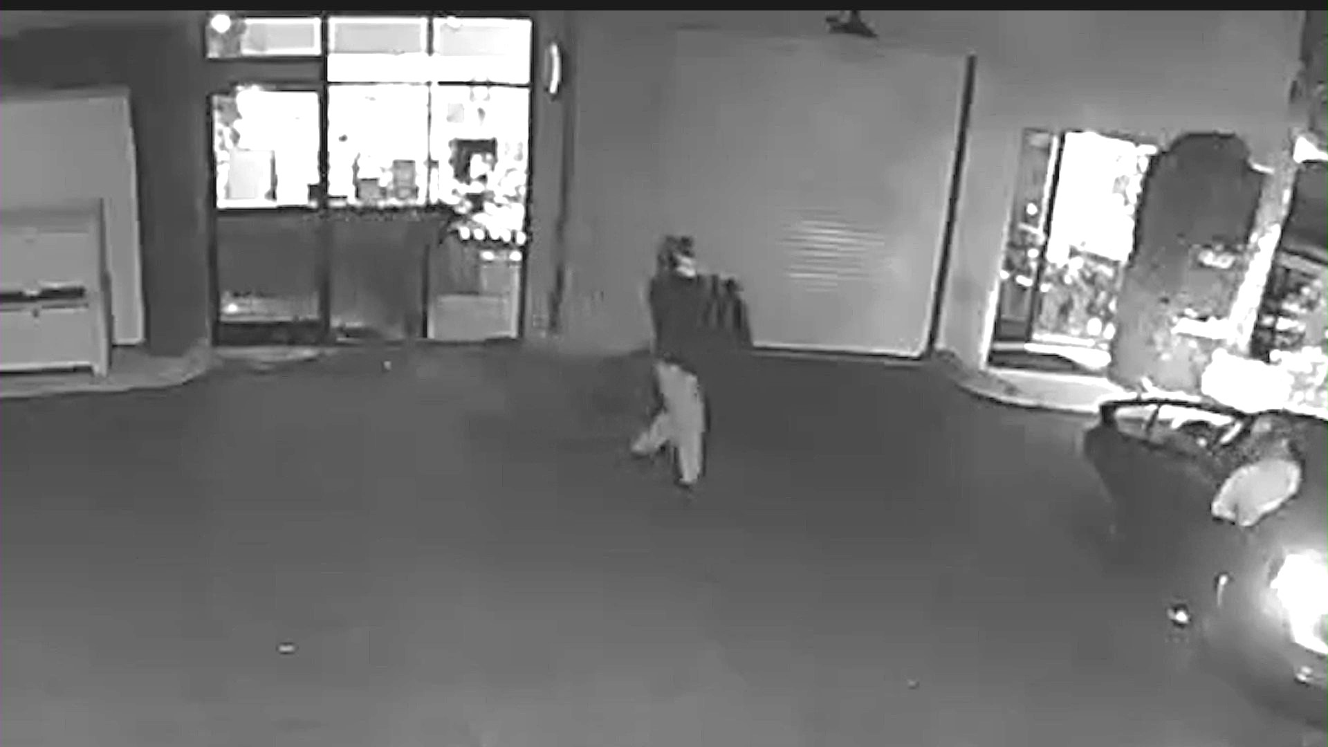 Three burglars smashed their way into Flor De Lima Farms restaurant in San Fernando and escaped with a safe on August 10, 2024. (Flor De Lima Farms)