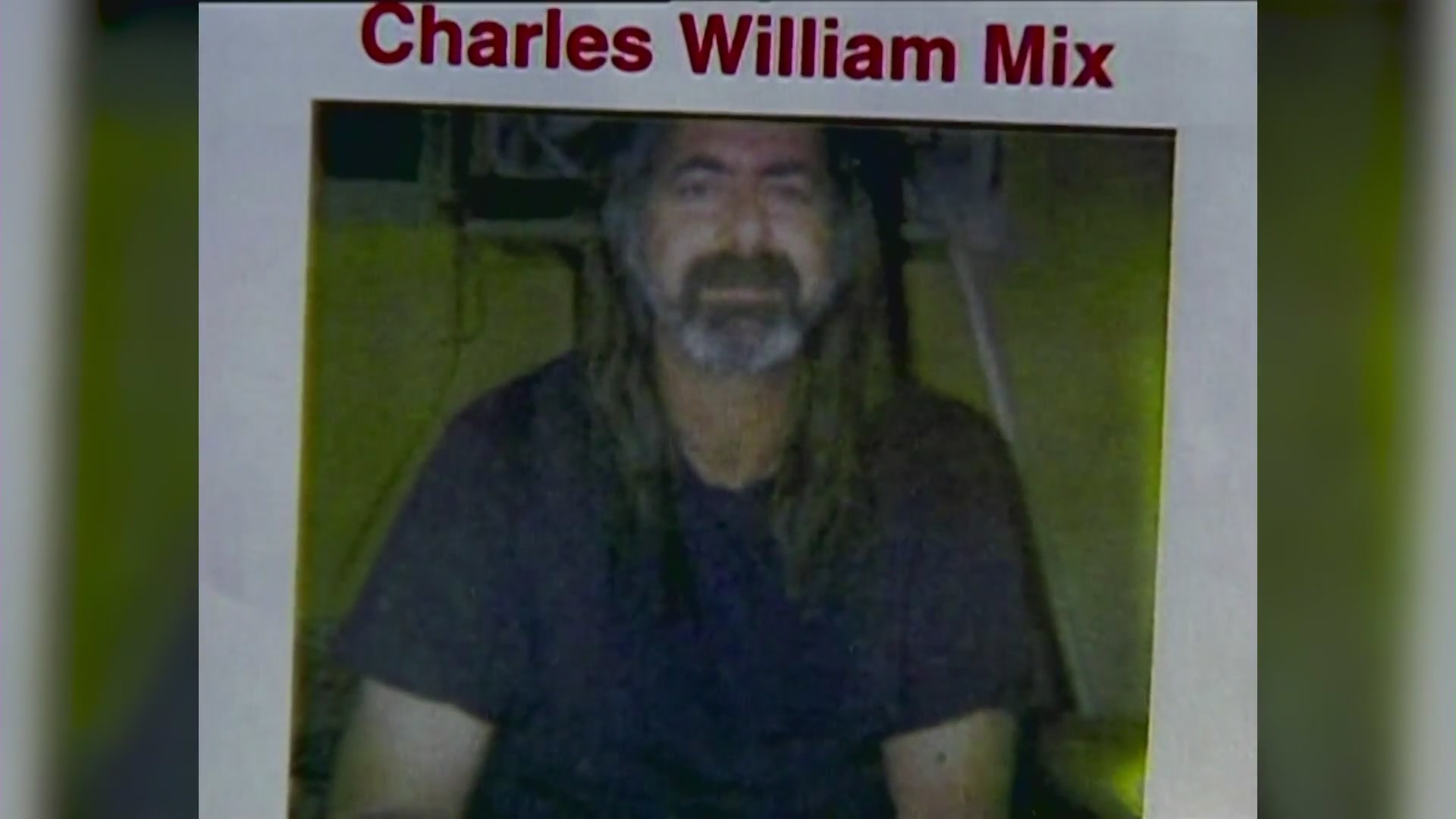 Charles William Mix, is seen in a photo from the Riverside Police Department.