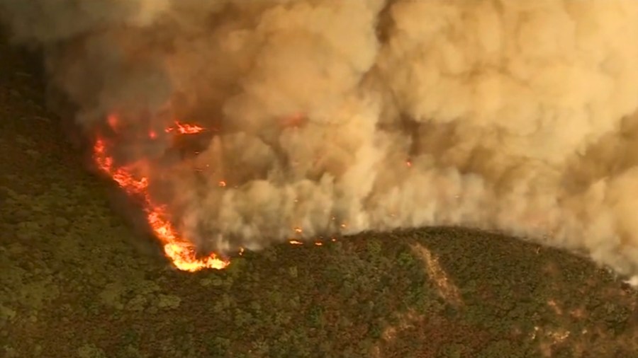 Airport Fire in Orange County