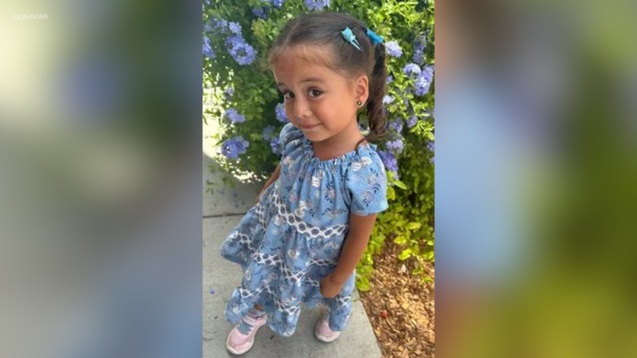 Ily Ruiz, 3, is seen in an undated photo posted to GoFundMe. Her mother, Sandra Hernandez-Cazares, was arrested in connection to her death.