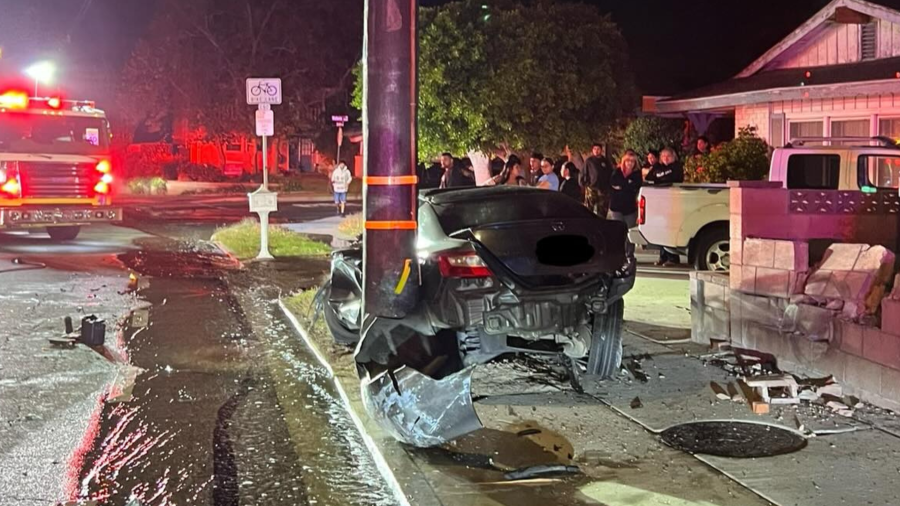 Simi Valley suspected DUI crash
