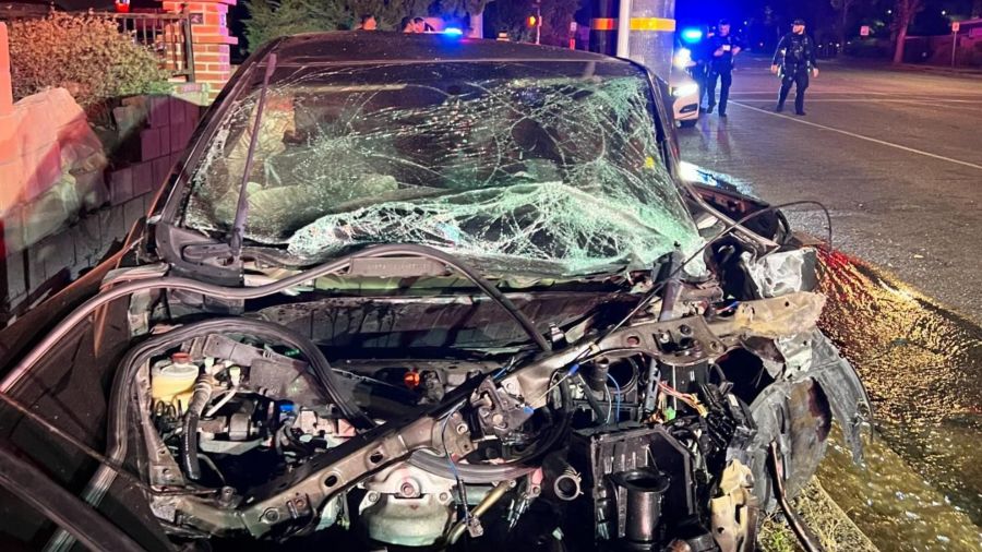 Simi Valley suspected DUI crash