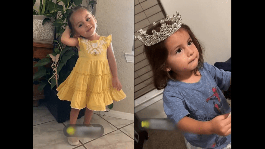 Ily Ruiz, 3, is seen in photos from her family. (Ruiz Family)
