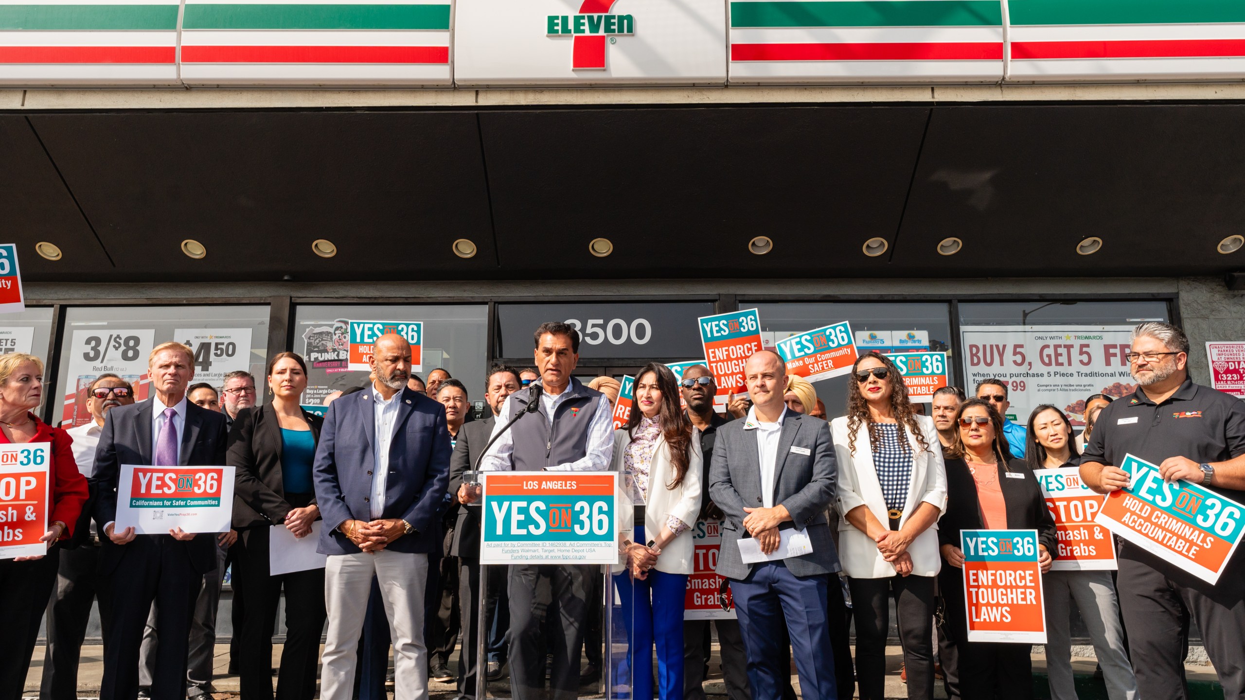 7-Eleven supports Prop 36