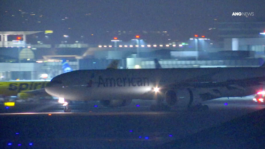 American Airlines flight makes an emergency landing at LAX