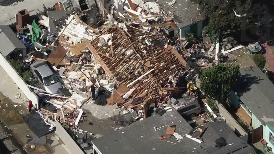 Long Beach house explosion