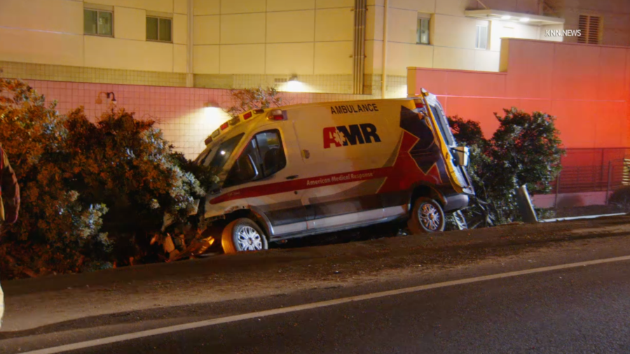 AMR ambulance crash in Ontario