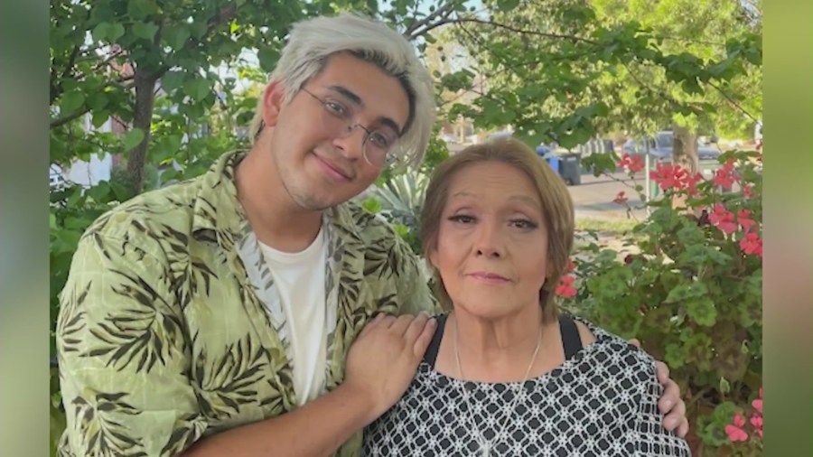 Isaac Lopez and a loved one are seen in a photo provided by family.