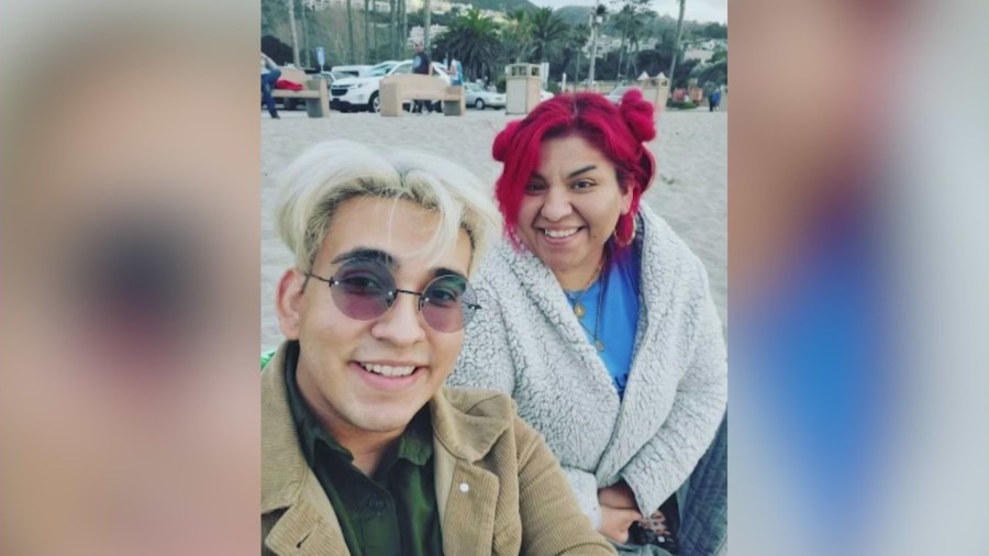 Isaac Lopez and his sister, Karen Lajud, are seen in a photo provided by family.