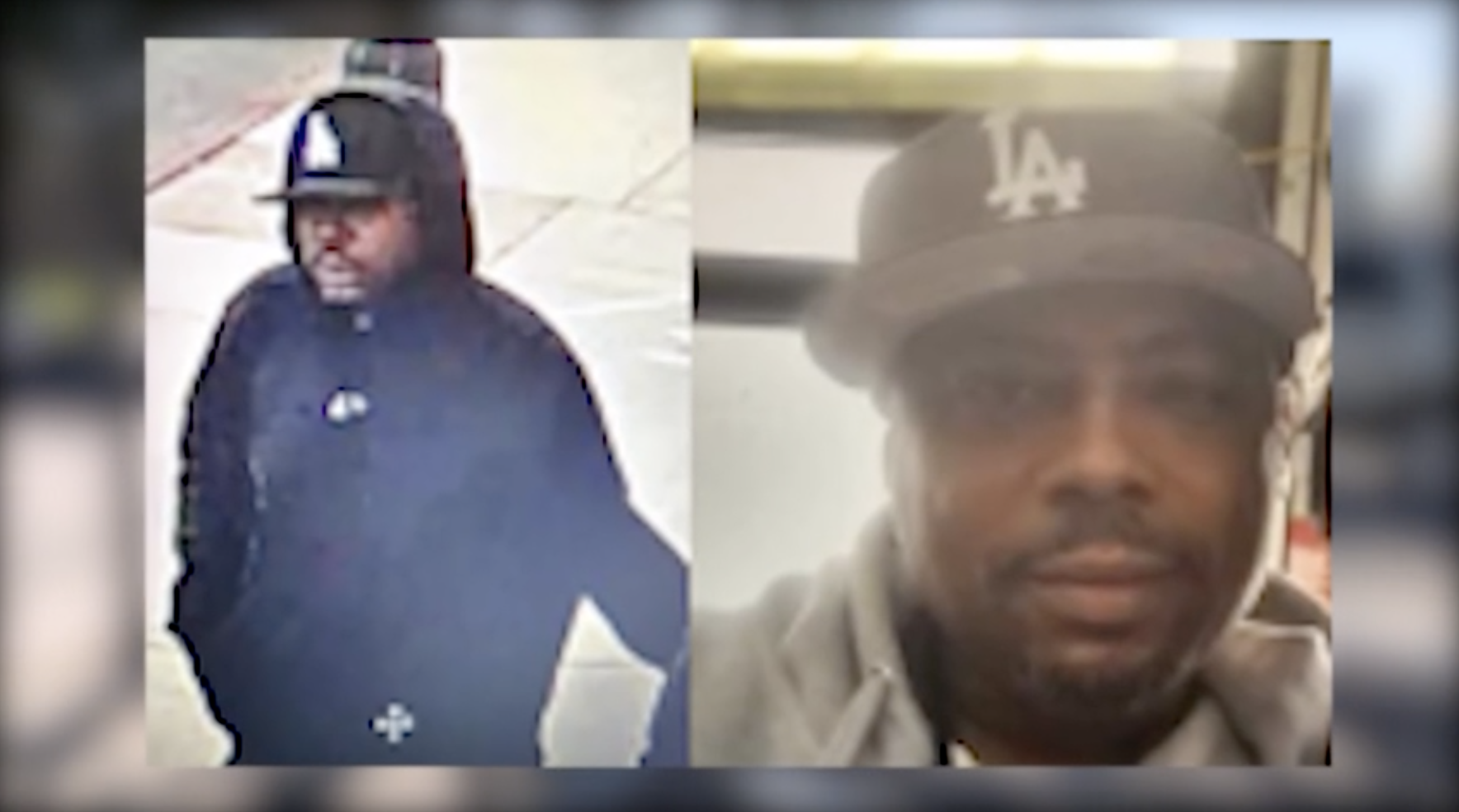 The suspect, Dorian Holt, 45, is seen in photos released by the Los Angeles Police Department.
