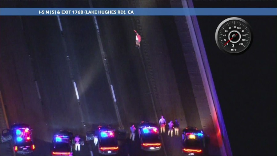 Pursuit of shooting suspect