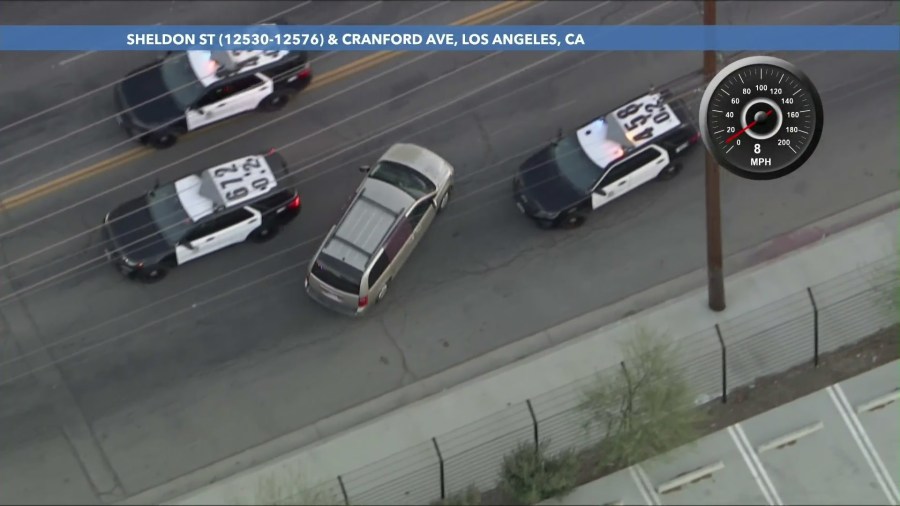 Pursuit of shooting suspect