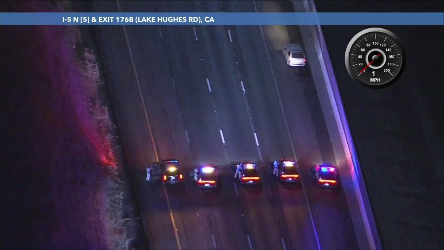 Pursuit of shooting suspect