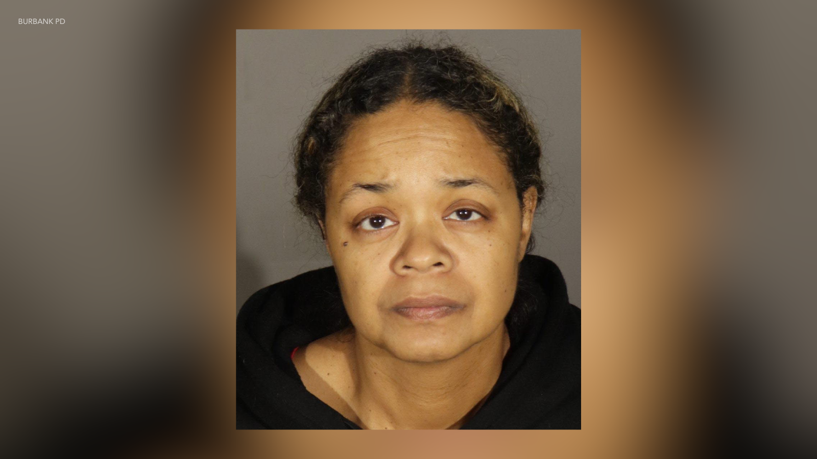 Amanda Leeann Porter, 44, of Virginia, is shown in this mugshot provided by the Burbank Police Department on Nov. 14, 2024.