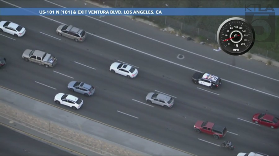 Pursuit of shooting suspect