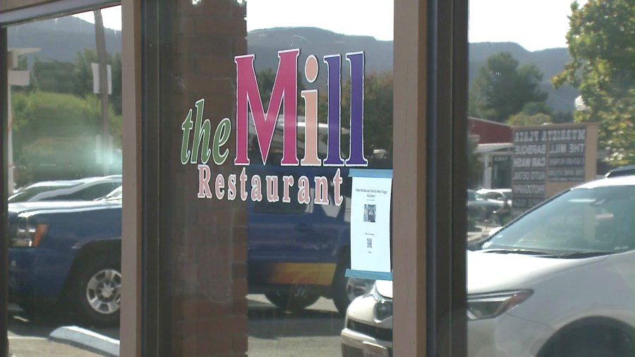 Adam Bouvet co-owned The Mill Restaurant in Murrieta for 17 years. (KTLA)