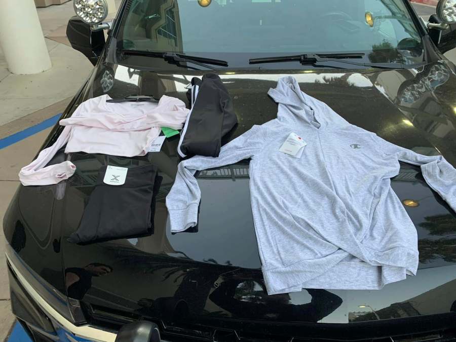 Ventura County shoplift with a cop