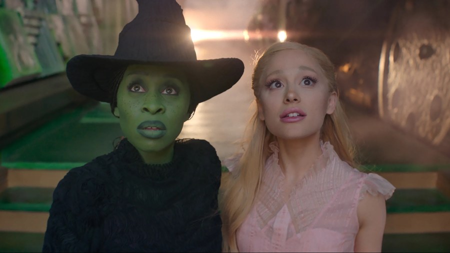 Cynthia Erivo and Ariana Grande in Jon M. Chu’s “Wicked” (Courtesy of Universal Pictures)
