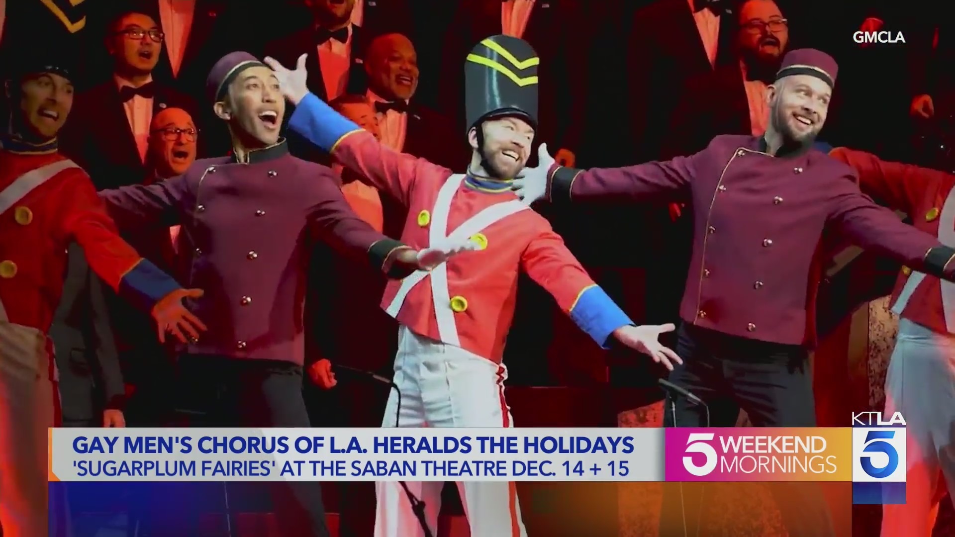 Gay Men's Chorus of L.A. lights up the Saban Theatre with new holiday show 'SugarPlum Fairies'