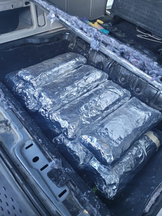 Border Patrol meth seizure