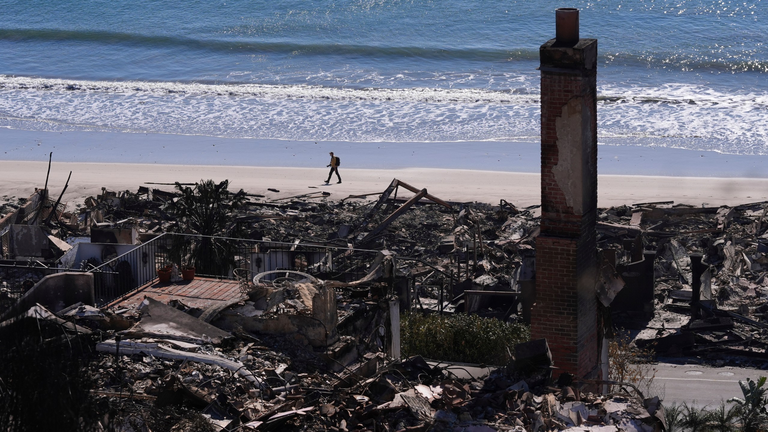 Palisades Fire beaches